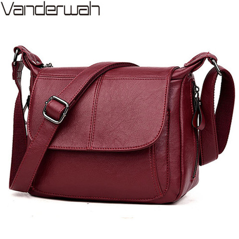 Soft Leather Women Shoulder Crossbody Bags For Women 2022 Luxury handbags women bags designer Handbags High Quality Sac A Main ► Photo 1/6