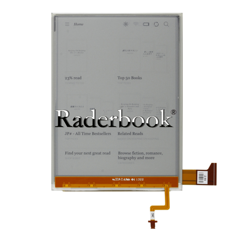 NEW Original E-Ink ED060XG1(LF)T1-11 ED060XG1T1-11 768*1024 HD XGA Pearl Screen For Kobo Glo Reader Ebook eReader LCD Display ► Photo 1/1