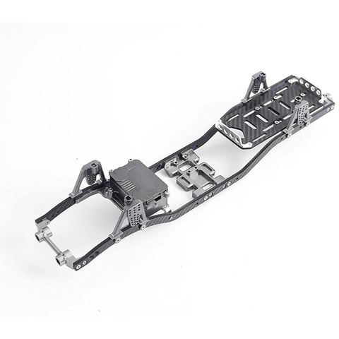 Carbon Fiber Metal Frame Frame RC Beam Car Frame Parts for 1:10 Axial SCX10 D90 Rock Crawler ► Photo 1/6