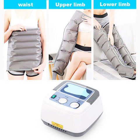 Air Wave Pressure Massager Continuous Compression Circulator Leg Arm Waist Leg Massageing Machine Muscles Relaxed Recovery Devic ► Photo 1/6