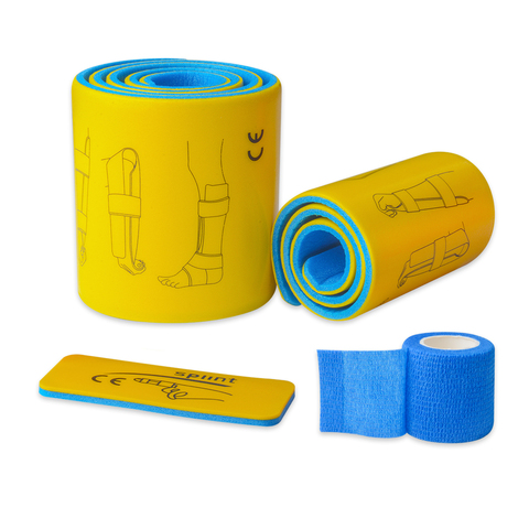 3pcs/set Medical Splint Roll Aluminium Emergency First Aid Fracture Fixed Splint With Self-adhesive Bandage ► Photo 1/6