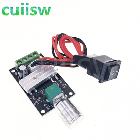 DC 12V 24V 3A 80W 1203BB DC Motor Speed Controller Adjustable PWM Speed Regulator Reversible Speed Control Switch 6V-28V ► Photo 1/5