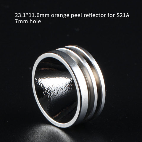 23.1*11.6mm orange peel reflector for S21A ► Photo 1/2