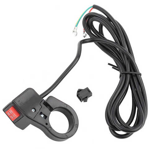 Electric Bicycle Switch Button E-bike Scooter Handlebar Mounted Universal Three Speed Rocker Switch ► Photo 1/6