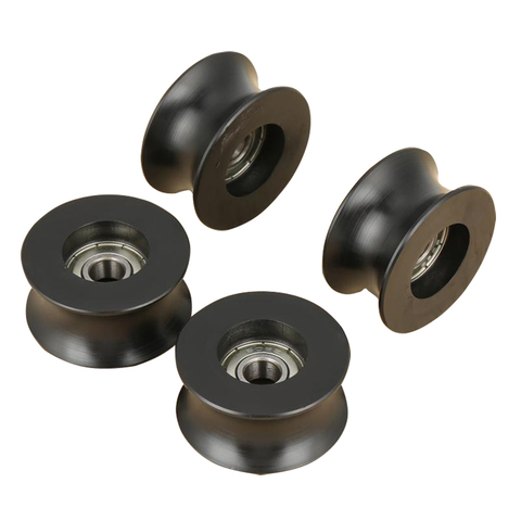 4Pcs 0840UU U Type U-Groove Pulley Roller Guide Wheel 8x40x20.7mm Pulley Wheel poleas para cuerdas ► Photo 1/6