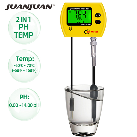 PH-991/ PH-990 PH Meter Digital EC Tester 0.00-14.00 PH TEMP Measure Device Acidimeter Water Quality Indicator for Pool 40%OFF ► Photo 1/6