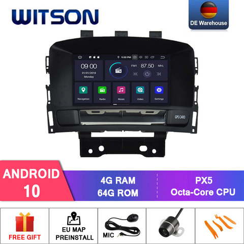 WITSON Android 8.0 IPS HD Screen for Opel Astra J   Cascada  CAR DVD STEREO 4GB RAM+32GB FLASH 8 Octa Core+DVR/WIFI+DSP+DAB+OBD ► Photo 1/6