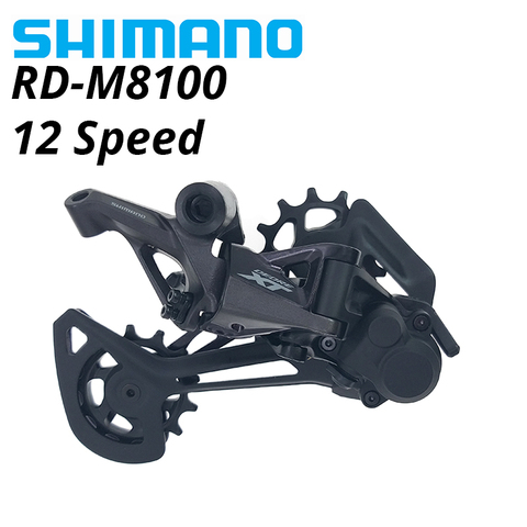 SHIMANO DEORE RD M8100 Rear Derailleurs Mountain Bike M8100 SGS MTB Derailleurs 12-Speed 24-Speed better M6100 M7100 ► Photo 1/5