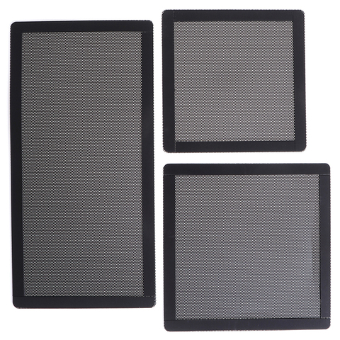 3 Size Computer PC Case Cooling Fan Magnetic Dust Filter Mesh Net Cover Computer Guard PVC cooling fan antidust net ► Photo 1/6