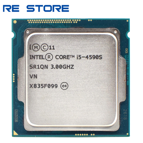 used Intel Core i5 4590S 3.0GHz Quad-Core CPU Processor 6M 65W LGA 1150 ► Photo 1/2