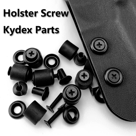 4 Sets Kydex Holster Screw Parts Fast-dialing Sheath Screw Fittings Making K Sheath DIY Waist Clip Screw Accessories ► Photo 1/6