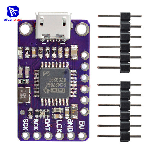 diymore GY-PCM2706 Micro USB to I2S IIS Serial Adapter Module ► Photo 1/6