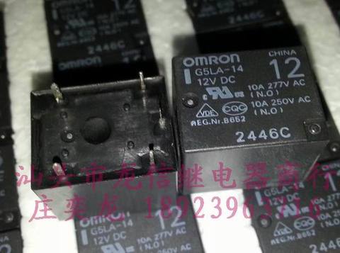 5-legged relay G5LA-14 G5LA-14-E 5V/12V/18 VDC T73o1C ► Photo 1/1