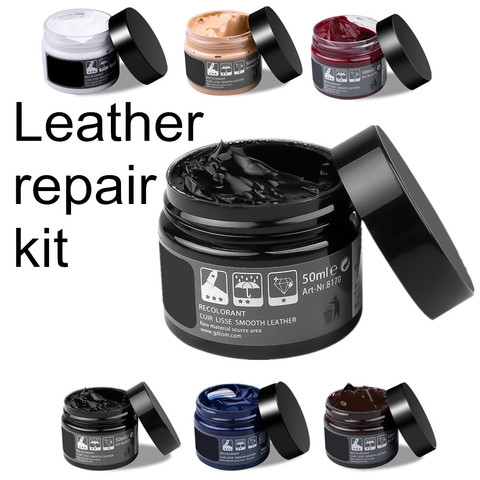 Sikeo Car Care Kit Liquid Leather Skin Refurbish Repair Tool Auto Seat Sofa Coats Holes Scratch Cracks Restoration For Car ► Photo 1/6