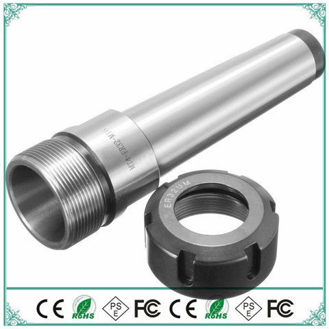 Spindle High-precision MT4 MTB4 ER25 ER32 ER40 Spindle chuck with CNC wagon milling machine extension 1PCS  M16 rear thread ► Photo 1/4