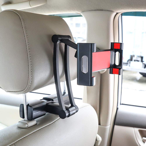 Tablet Car Holder Stand Car Rear Pillow For Ipad 2/3/4 Air 7-11' Universal 360 Rotation Bracket Back Seat Car Mount Handrest PC ► Photo 1/6