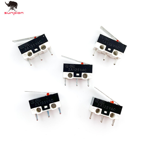 3D Printer Accessories 10pcs/lot End stop Micro Limit Switch for I3 Delta Kossel Makerbot Printer RAMPS 1.4 DIY 3d printer parts ► Photo 1/6