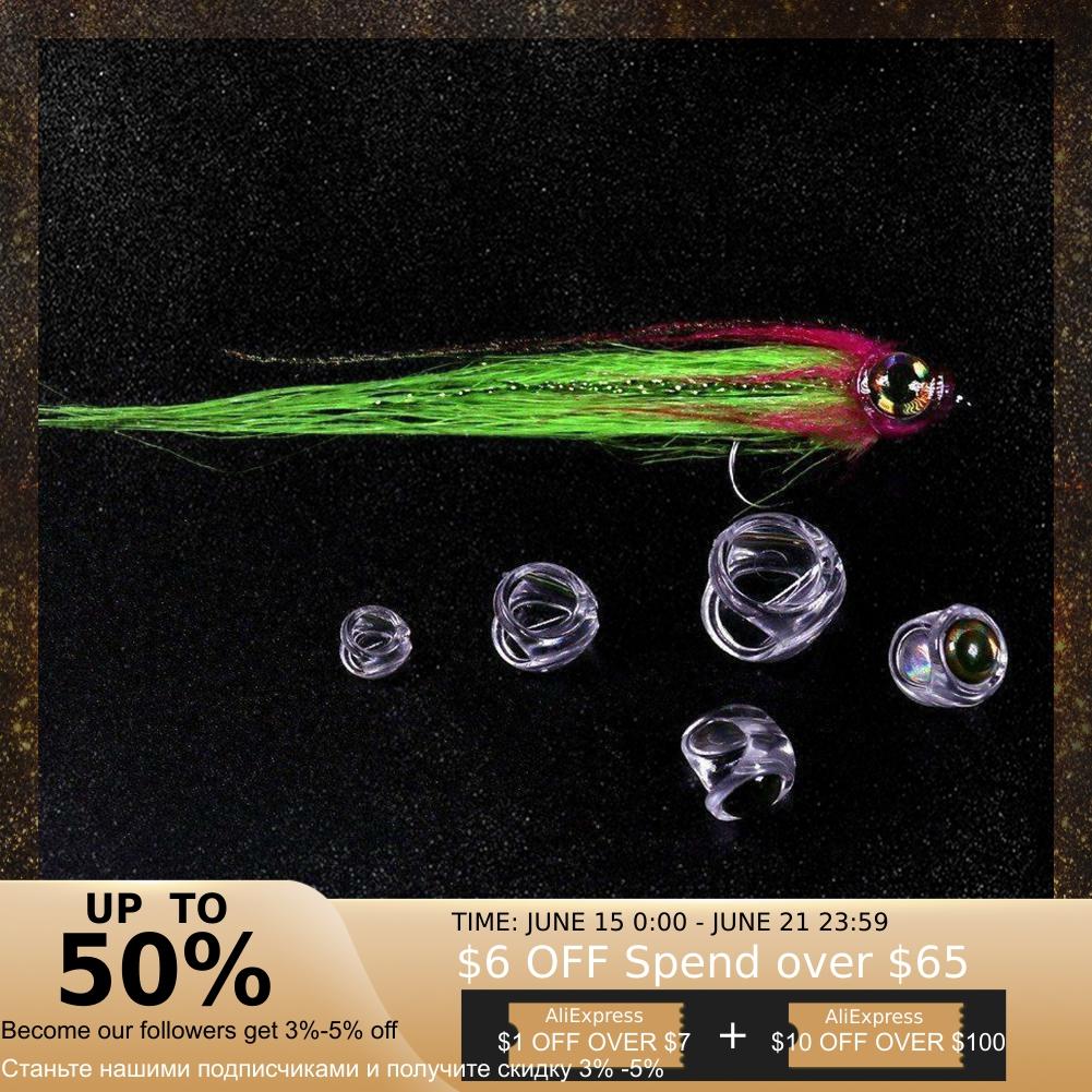 10pcs/set Fly Tying Fish Skull Head For Streamer Flies Eyes Fishing For Fishing Lure With Eyes Fly Making Bait Lure Materia X4K4 ► Photo 1/5