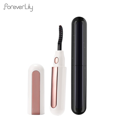 Long-lasting Curling Electric Eyelash Curler 85/65℃ Heating Perm Eyelash Curling Brush Ironing Eyelash Comb Eyelash Styling ► Photo 1/6