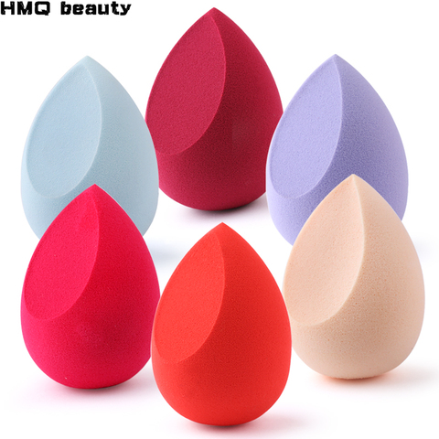 Makeup Sponge Concealer Smooth Cosmetic Powder Puff Cut Shape Foundation Water Drop Bevel Make Up Blender Tool ► Photo 1/6