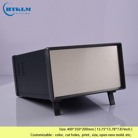 Iron enclosures for electronics project box diy junction box big metallic distribution box aluminum enclosure 400*350*200mm ► Photo 1/1