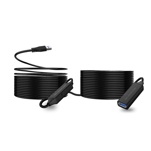 10m/15m USB 3.0 Active Cable Repeater Cable Type A Male to A Female with two Built-in Signal Booster Chips ► Photo 1/2