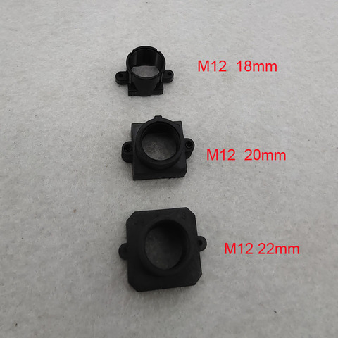 	DIY 10PCS/Lot M12 MTV Mount Interface plastic steel CCTV Security Camera Lens Holder PCB Board Module Lens Mount Connector ► Photo 1/1