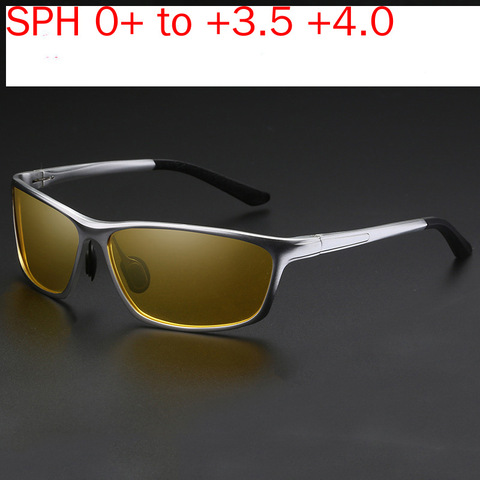 MINCL/ Aluminum Magnesium Bifocal SunGlasses Men's Anti-glare Driving Night Vision Multifocal Reading Glasses Sunglasses NX ► Photo 1/6