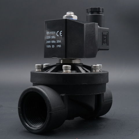 valve solenoid valve, water valve, plastic  valve Normally closed /open,1/4