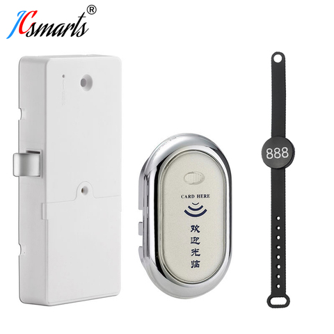 intelligent metal electronic cabinet lock RF Card Locker lock for Steel wooden door ► Photo 1/5