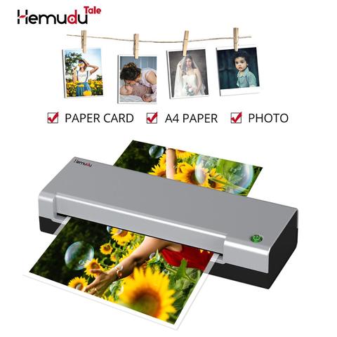 A4 Hot Laminator laminating Machine for A4 Document Photo Blister Packaging Plastic Film Roll Laminator ► Photo 1/5