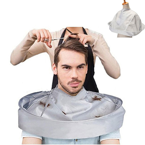 DIY Hair Cutting Cloak Umbrella Cape Cutting Cloak Wrap Hair Shave Apron Hair Barber Gown Cover Household Cleaning Protecter ► Photo 1/6