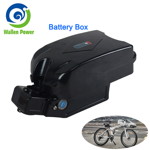 36V 48V Ebike Batteries Pack Case 60pcs 18650 Seat Post E-bike Battery Case Lithium Battery Empty Box ► Photo 1/6