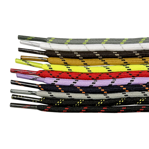 Hot Sale Round Shoe Laces of Polyester Shoelace Strings for Working Hiking Boots 120 - 140 CM ► Photo 1/6