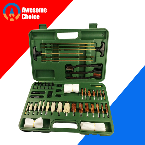 59 pcs Universal Gun Cleaning Kit For Rifle Pistol Handgun Shotgun Professional Gun Cleaning Set Gun Brush Tool for Hunting ► Photo 1/6