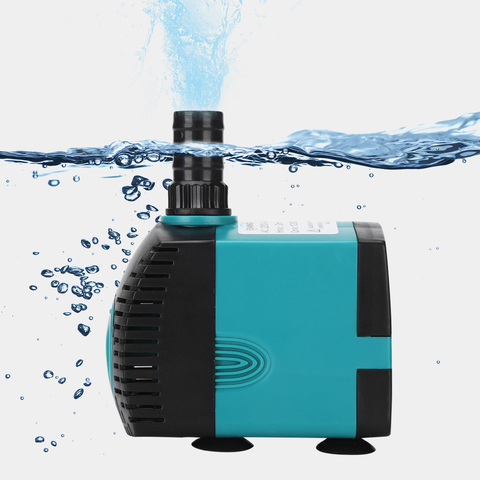 3/6/10/15/25W Ultra-Quiet Submersible Water Fountain Pump Filter Fish Pond Aquarium Water Pump Tank Fountain ► Photo 1/6