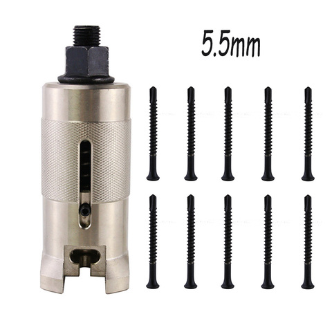 Lock Cylinder Puller Nail Puller Tool and10pcs/Bag Cylinder Puller Screws Cylinder Extractor Set  Remover Tool Drill Bit Tools ► Photo 1/6