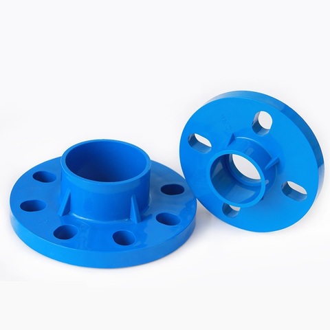 1pc PVC 20-90mm In Dia flange Socket pipe fittings joint flange piece hardware For Aquarium Suppies ► Photo 1/6