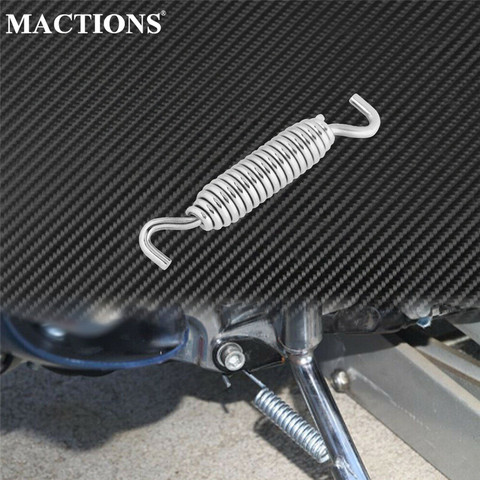 Universal Motorcycle Stand Kickstand Spring Chrome For Harley Touring 2007-2022 Softail 07-2017 Road King Street Glide Breakout ► Photo 1/6