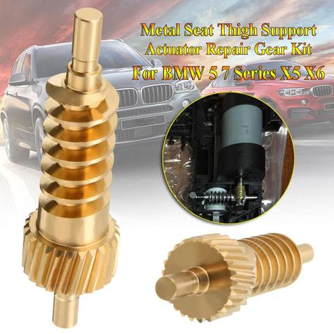 For BMW 5 7 Series X5 X6 52107068045 Durable Metal Seat Thigh Support Actuator Repair Gear For 5 Series E60 2001-2009 Dropship ► Photo 1/6
