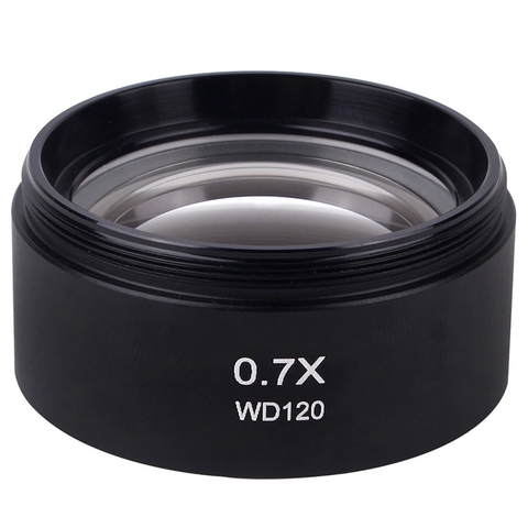 GTBL WD120 0.7X Trinocular Stereo Microscope Auxiliary Objective Lens Barlow Lens 48mm Thread ► Photo 1/6