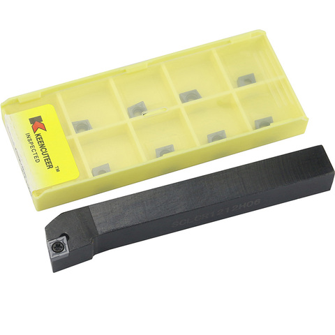 1pc SCLCR0808 SCLCR1010 SCLCR1212H06 SCLCR1616H06 External Turning Tool Holder CCMT Carbide Inserts Lathe CNC Cutting Tools Set ► Photo 1/6