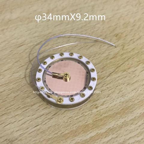 New Microphone 34mm Large Mylar Capsule Diaphragm Condenser Double-sided M7 K47 K49 K87 Mount for Neumann DIY Replacement ► Photo 1/6