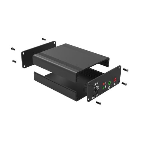 Yonggu 63W25H75L mm aluminum Extruded Profiles PCB Board Enclosure Heatsink Junction Box ► Photo 1/6