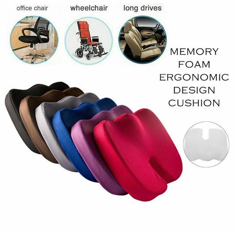 Travel Breathable U-Shape Seat Cushion Coccyx Orthopedic Memory Foam U Seat Massage Chair Cushion Pad Home Car Seat Cushion ► Photo 1/6