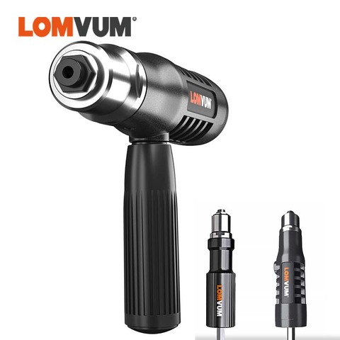 LOMVUM Electric Rivet Gun Riveting Adapter For Electric Drill 2.4-4.8 Riveter Gun Aluminum Rivet Nut Guns Power Tool Accessories ► Photo 1/6