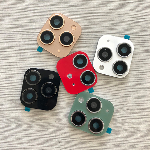 Buy Online Ready For Iphone Xr X Xs Max Seconds Change For Iphone 11 Pro Max Luxury Camera Lens Screen Protector Sticker Fake Camera Lens Alitools