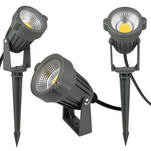 Hot Sell Outdoor Lighting Garden Spotlight Stand Led Lawn Spotlight 3W 5W Outdoor Light IP65 Waterproof Garden Lamp AC110V220V ► Photo 1/6