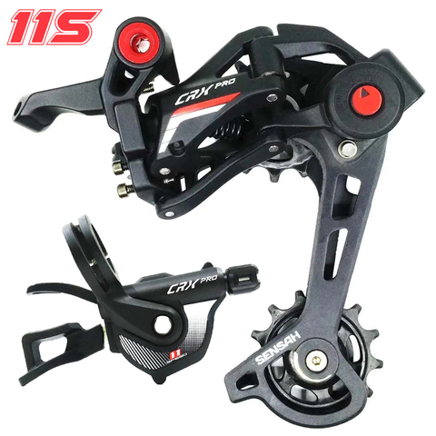 SENSAH CRX 11 Speed Shifter rear derailleurs 46t YBN X10 chain groupset  bicycle accessories   chains and cassett ► Photo 1/6