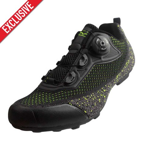 Exclusive! Tiebao Men Knit Upper Breathable Road Bike Shoes Non-lock Rubber Soles Triathlon MTB Shoes Cycling Shoes Unisex ► Photo 1/6